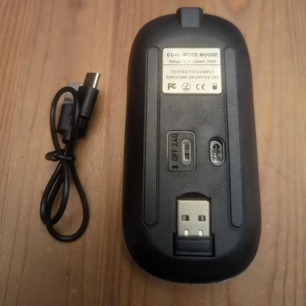 Dual Mode Wireless Computer Mouse - Picture 3 of 6